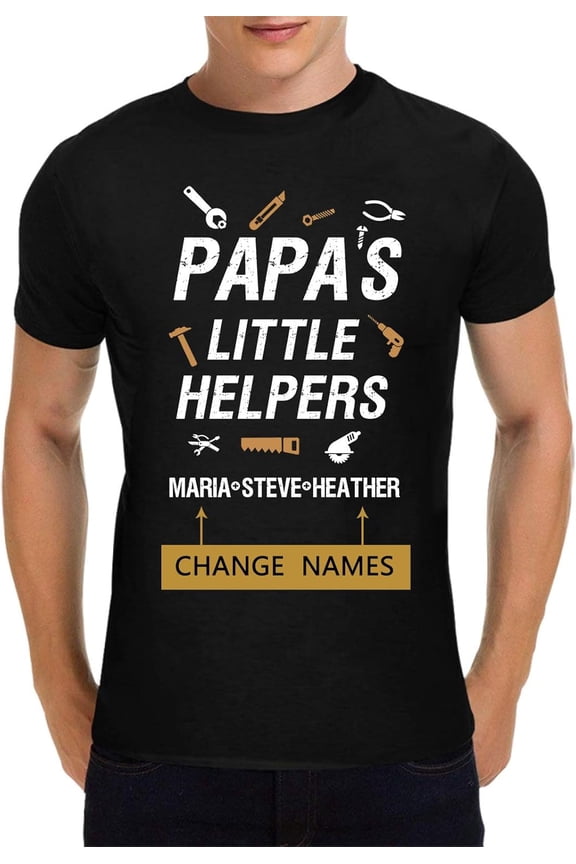 Funny Dad T-Shirt, Custom T Shirt for Dad Bonus Dad Stepdad, Personalized Dad Tee