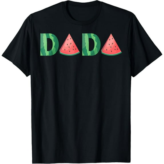 Funny Dada Watermelon Summer Fruit Gift, Beaches T-Shirt