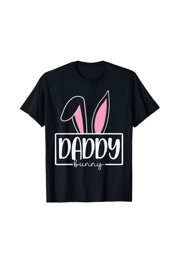 Funny Daddy Bunny Happy Easter Family Matching T-Shirt for Joyful Celebrations