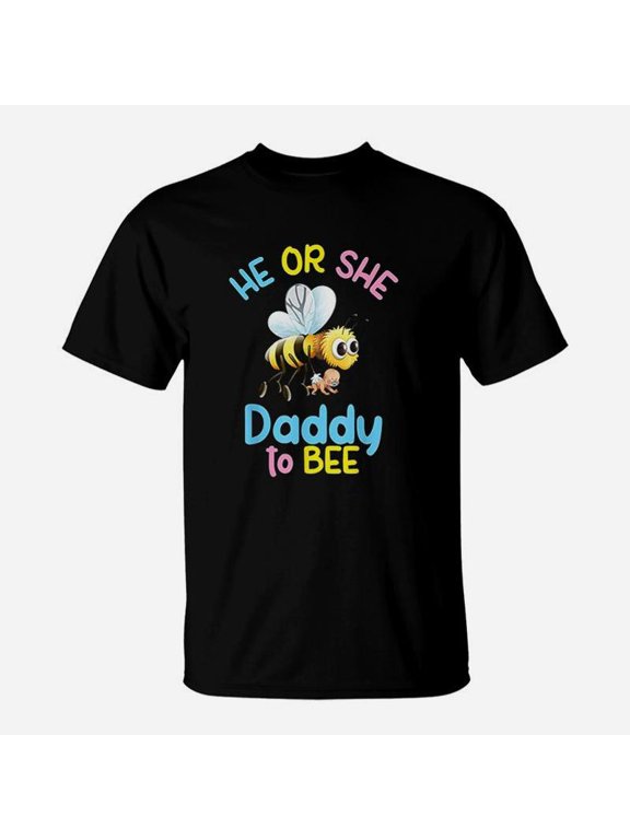 Funny Daddy Gender Revea He Or She Dad To Bee TShirt