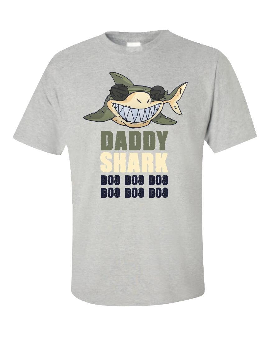 Daddy Shark T-Shirt Doo Doo Doo Gifts For Father Dad Daddy Shark T-Shirt Doo Doo Doo Gifts For Father Dad