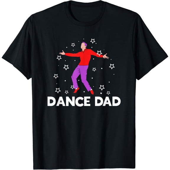 Funny Dance Dad Dancing Dad Parent Father'S Day Dancer T-Shirt