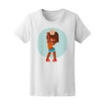 thumbnail image 1 of Funny Dancing Beautiful Girl Tee Women's -Image by Shutterstock, 1 of 2