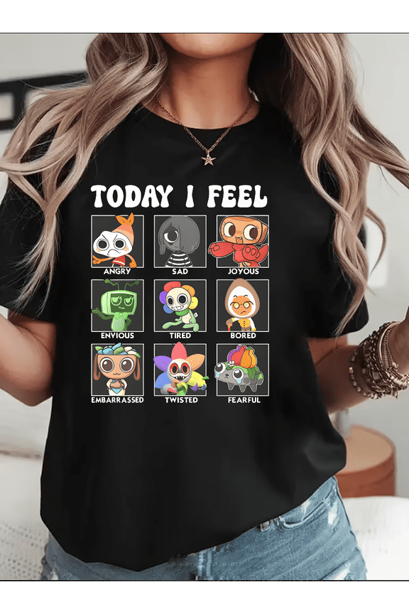 Funny Dandy Planet Parody Cute Sprout Pebble Theme Birthday Graphic Unisex T-Shirt V15862, up to Size 5XL