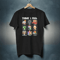 thumbnail image 1 of Funny Dandy World Parody Cute Sprout and Pebble Theme Birthday Unisex T-Shirt, up to size 5XL, 1 of 2