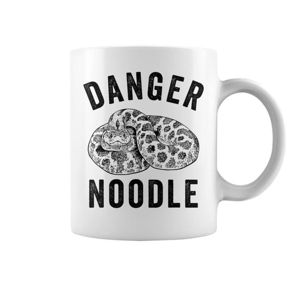 Funny Danger Noodle Hognose Snake Lovers Coffee Mugs