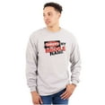 thumbnail image 1 of Funny Danger is My Middle Name Men's Long Sleeve Tee T Shirt Brisco Brands S, 1 of 6