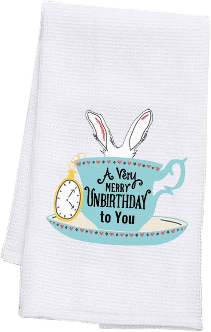 “A Very Merry Unbirthday” Engraved Stainless Steel Spoon – Fun Gift For Coffee & Tea Lovers