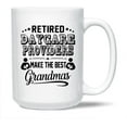 thumbnail image 1 of Funny Daycare Provider Coffee Mug Handle, Unique Daycare Provider White Mug Cup For Men / Women / Friends, Retired Daycare Providers Make The Best Grandmas Cup, Daycare Provider Ceramic Mug 15 Oz., 1 of 7
