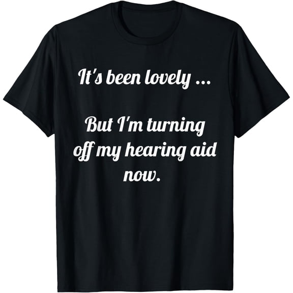 Funny Deaf Pride ASL Hearing Aids Product T-Shirt