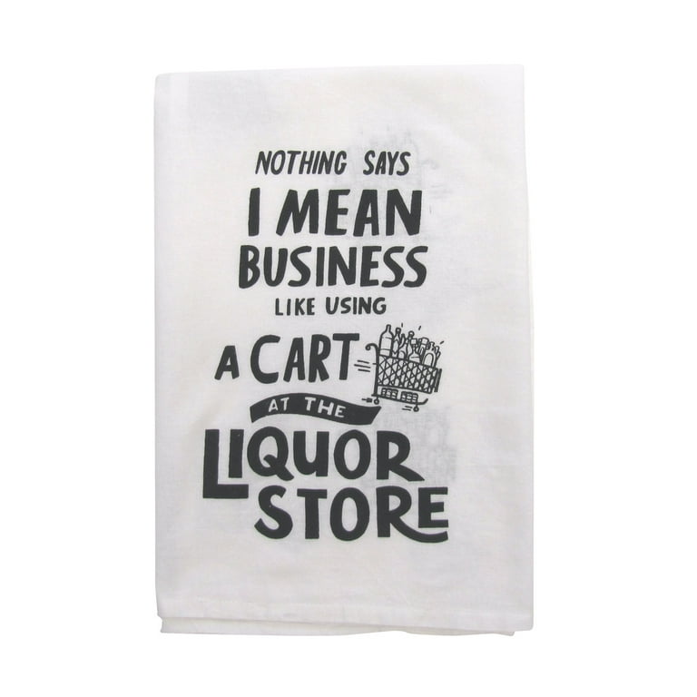 Funny Decorative Cloth Liquor Store Cart Shop Dish Dry Hand Towel Kitchen Decor Funny Decorative Cloth Liquor Store Cart Shop Dish Dry Hand Towel Kitchen Decor