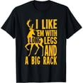 thumbnail image 1 of Funny Deer Hunting Quote Gift for Hunters T-Shirt Black 3X-Large, 1 of 4