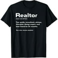 thumbnail image 1 of Funny Definition The Realtor For Real Estate Agent T-Shirt mens t shirt，black，women，funny，misfits，men，journey, 1 of 4