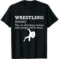 thumbnail image 1 of Funny Definition Wrestling Wrestler T-Shirt, 1 of 3