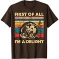thumbnail image 1 of Funny Delight Opossum Unisex T-Shirt for Men Women Kids Toddler,Dark Chocolate Color,Size YS, 1 of 5