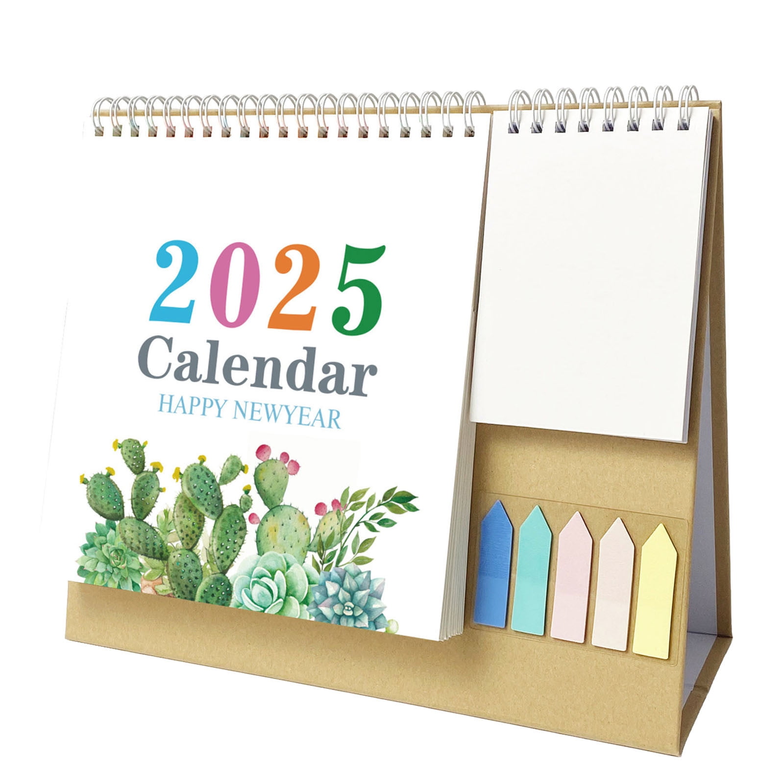 Funny Desk Calendar 2025 with Planner & Stickers Monthly and Weekly