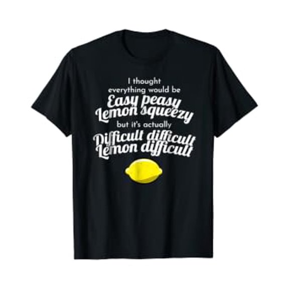 Funny Difficult Difficult Lemon Difficult Meme T-Shirt