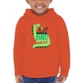 thumbnail image 1 of Funny Dino Lineless Art Hoodie Toddler -Image by Shutterstock,  2 Toddler, 1 of 4