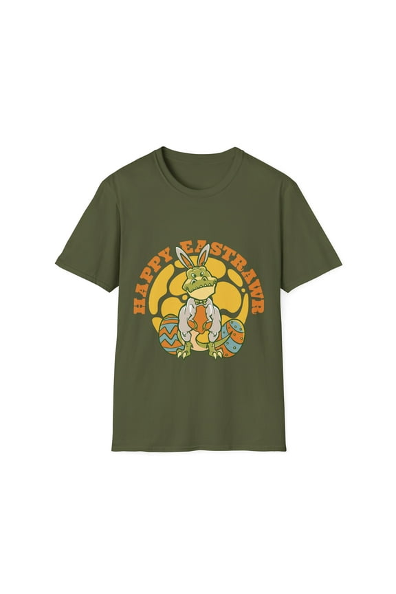 Funny Dinosaur Easter TRex Graphic Men Women Kids TShirt