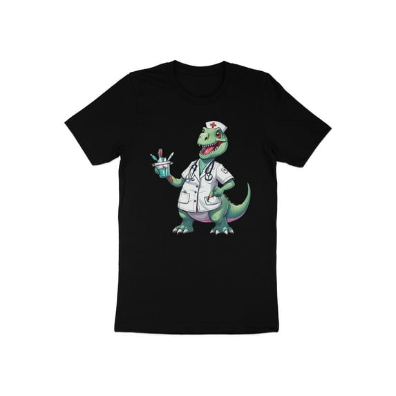 Funny Dinosaur Registered Pediatric Nurse Gift Women Girls T-Shirt Dinosaur Certified Nurse Birthday Holiday Presents Tshirt