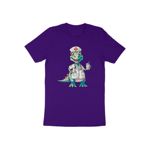 Funny Dinosaur Registered Pediatric Nurse Gift Women Girls T-Shirt Dinosaur Certified Nurse Birthday Holiday Presents Tshirt