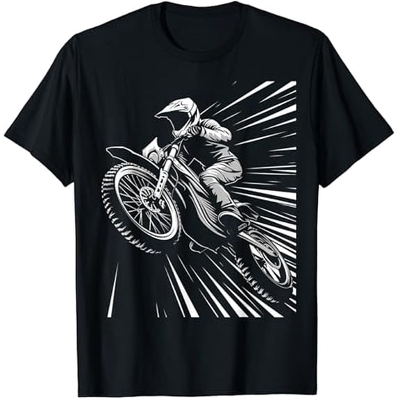 Funny Dirt Bike Lover Motocross Biker Fun Racing Love Riding T-Shirt