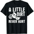 thumbnail image 1 of Funny Dirt Bike Motocross Dirtbike Lover Softstyle Unisex T-Shirt,Black Color,Size YM, 1 of 5