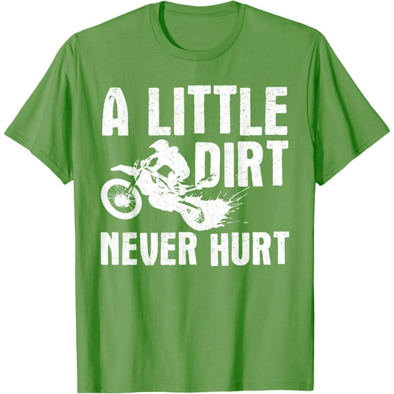Funny Dirt Bike Motocross Dirtbike Lover Softstyle Unisex T-Shirt,Lime Color,Size XL