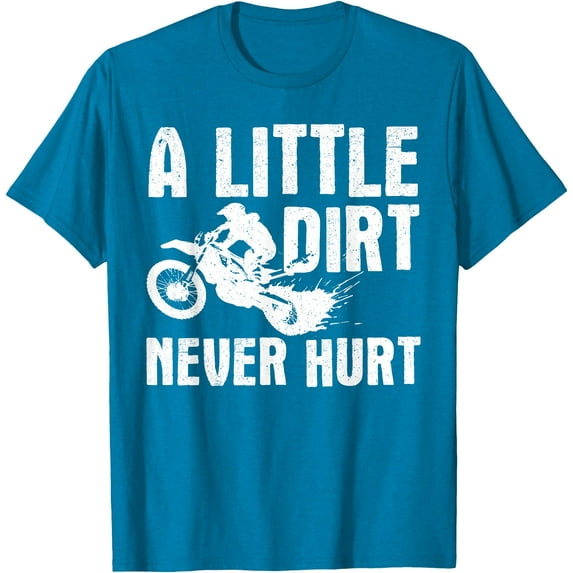 Funny Dirt Bike Motocross Dirtbike Lover Softstyle Unisex T-Shirt,Sapphire Color,Size M