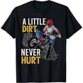 thumbnail image 1 of Funny Dirt Bike Motorbike Racing Softstyle Unisex T-Shirt,Black Color,Size 3T, 1 of 5