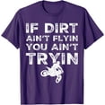 thumbnail image 1 of Funny Dirt Bike Riding Motocross Rider Supercross Softstyle Unisex T-Shirt,Purple Color,Size M, 1 of 5