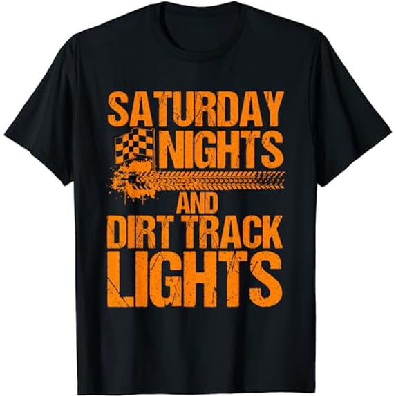 Funny Dirt Track Racing Gift For Men Women Cool Dirt Racing T-Shirt