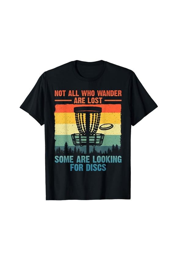 Funny Disc Golf Art T-Shirt for Men and Women - Motivational Quote Design for Disc Golf Lovers