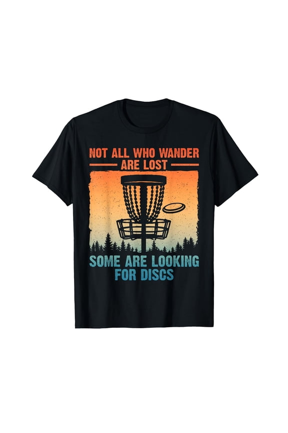 Funny Disc Golf Art T-Shirt for Men and Women - Perfect Gift for Disc Golf Enthusiasts