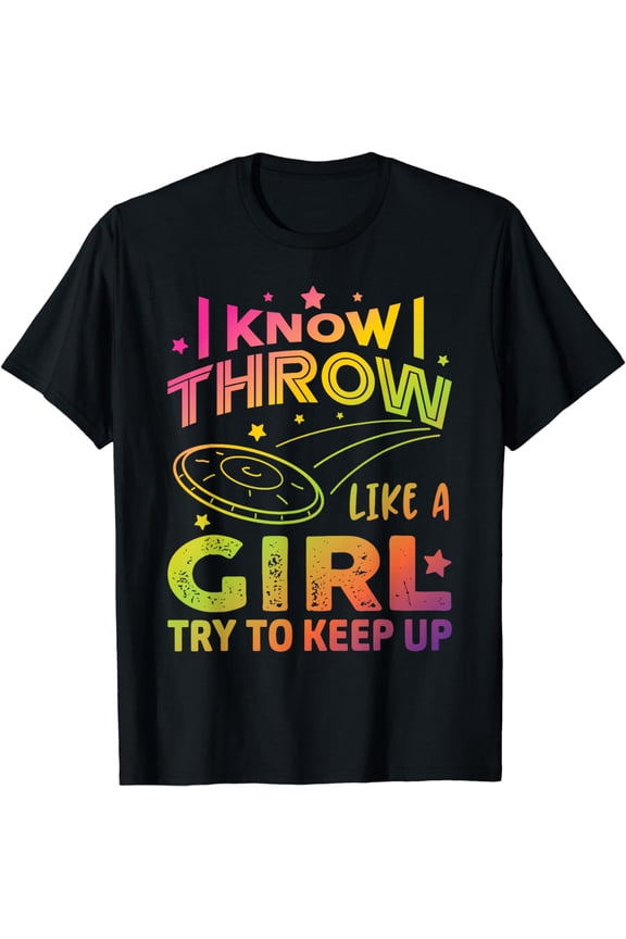 Funny Disc Golf Player Golfing Gifts For Women Girls T-Shirt