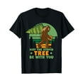 thumbnail image 1 of Funny Disc Golfing Bigfoot - Disc Golf - Stupid Tree T-Shirt Men Women Vintage Myth T-Shirt, 1 of 5