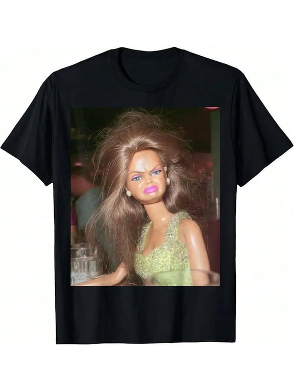 Funny Disgusting Doll Face Meme Hilarious Sarcastic Gift Tee T-Shirt