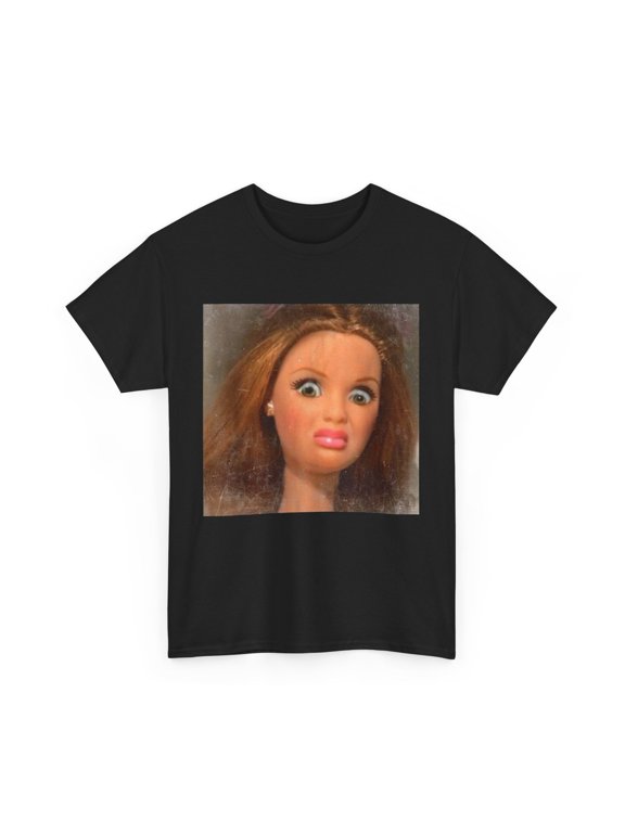Funny Disgusting Doll face Meme T-Shirt