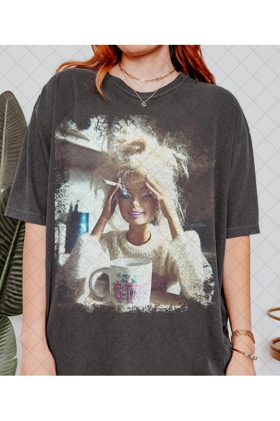 Funny Distressed Doll Face Meme Shirt Sarcastic Doll Face ShirtViral Internet ShirtCringy