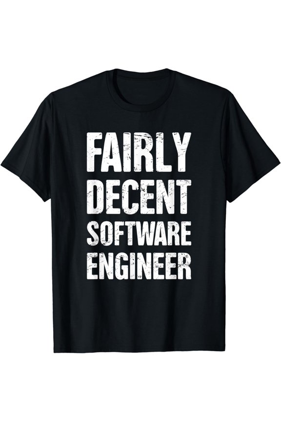 Funny Distressed Software Engineer T-Shirt