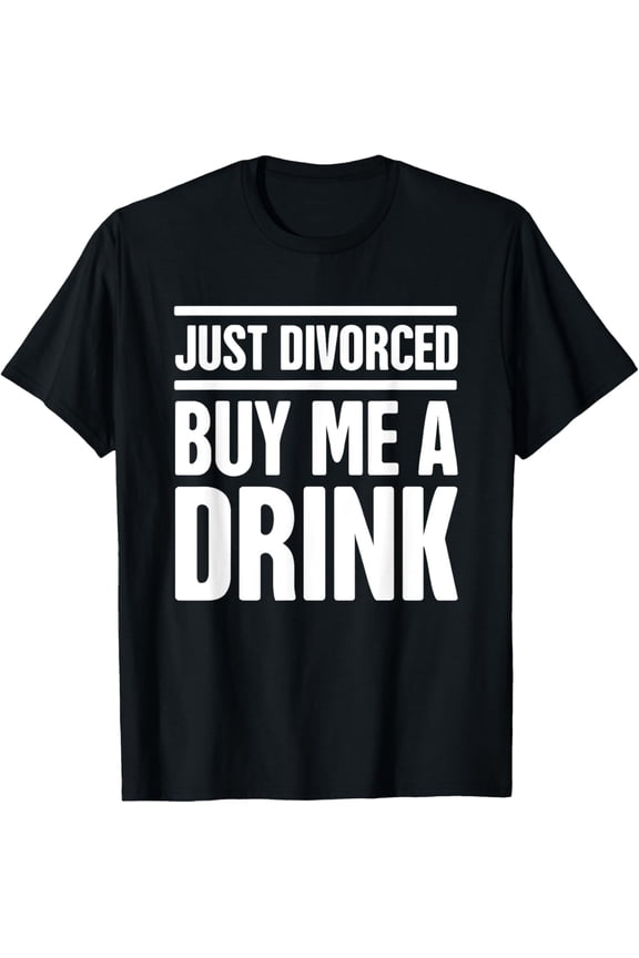 Funny Divorce / Dissolution of Marriage - Divorced T-Shirt mens t shirt，black，women，funny，misfits，men，journey