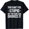 thumbnail image 1 of Funny Divorce Shirt Divorcee Gift Sarcastic Divorce T Shirt T-Shirt, 1 of 4