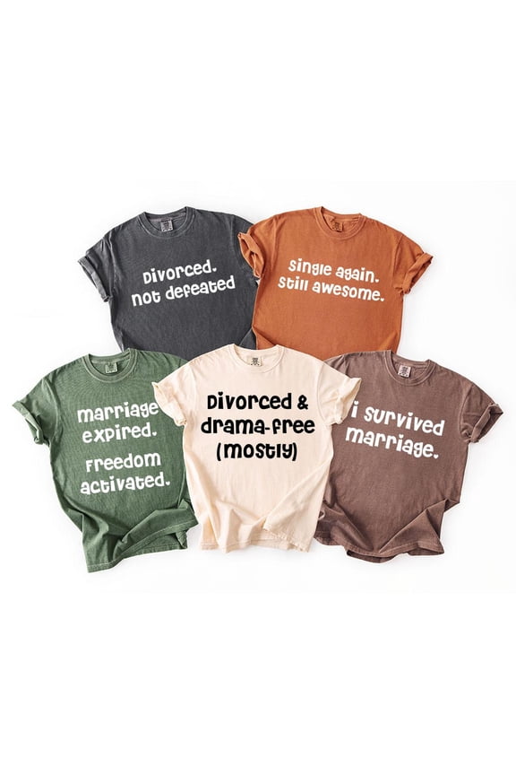 Funny Divorce Shirt ingle Again Still Awesome Tee Divorced Not Defeated Freedom Activated