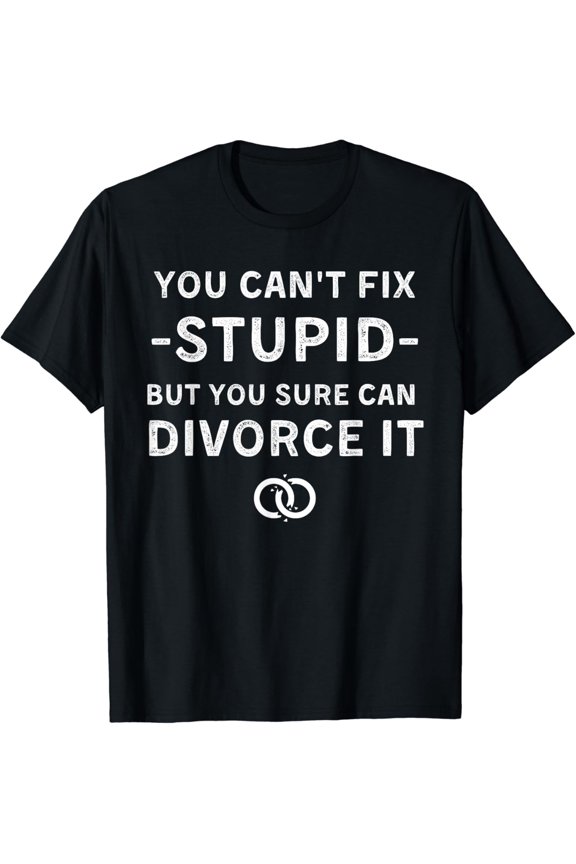 Funny Divorce T Shirts for Men and Women | Happily Divorced T-Shirt