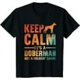 thumbnail image 1 of Funny Doberman Art Men Women Doberman Pinscher Dog Walker T-Shirt, 1 of 3