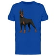 thumbnail image 1 of Funny Doberman Illustration Tee Men's -Image by Shutterstock, 1 of 2