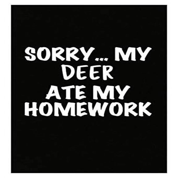 Funny Doe Theme Poster - Wall Decor for Buck Lovers Gift