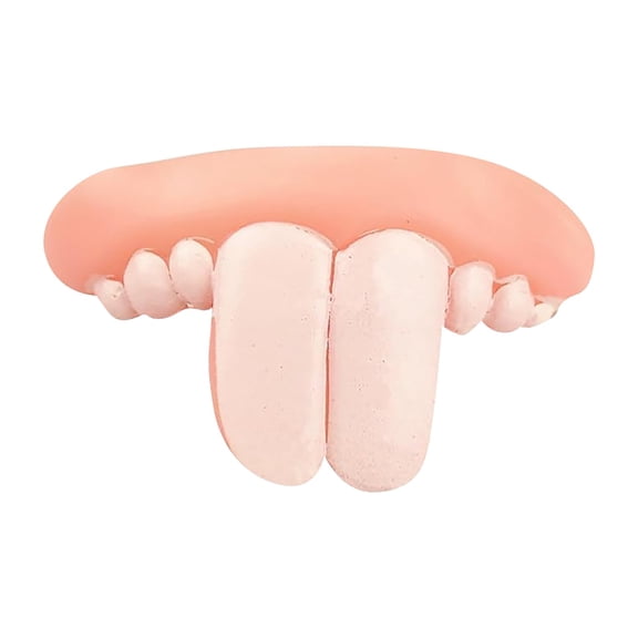 Funny Dog Chew Toy Novelty Teeth Dentures for Halloween Pet Party Interactive Dog Braces Chew Toy for Aggressive Chewers Puppy