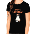 thumbnail image 1 of Funny Dog Christmas TShirt Funny Christmas Shirts for Girls Christmas Shirt Christmas Clothes for Girls, 1 of 6