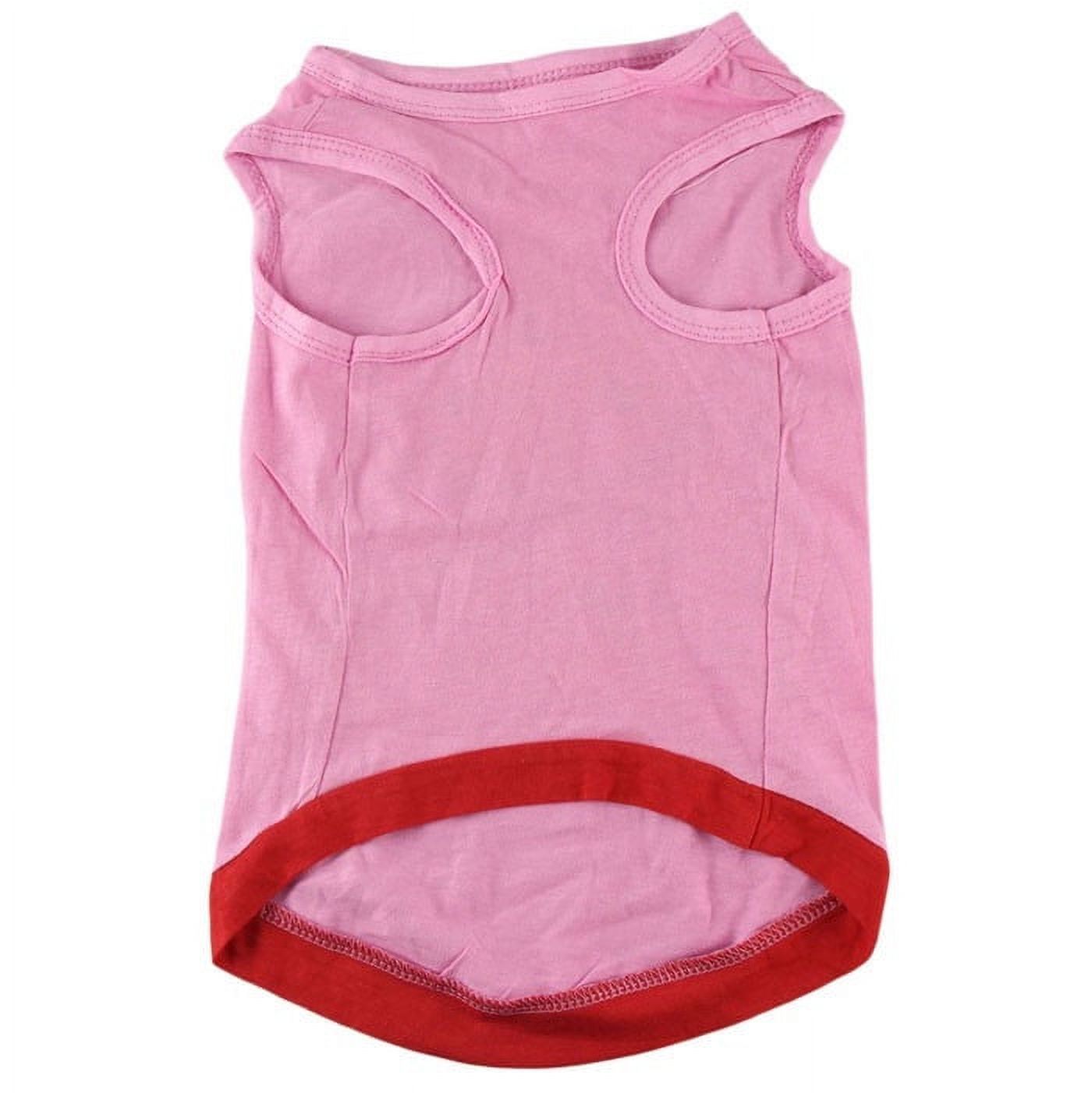 Funny Dog Clothes Vest Cute Puppy Printed Summer Pet Small Dog Cat Watermelon Pink Pet Clothes